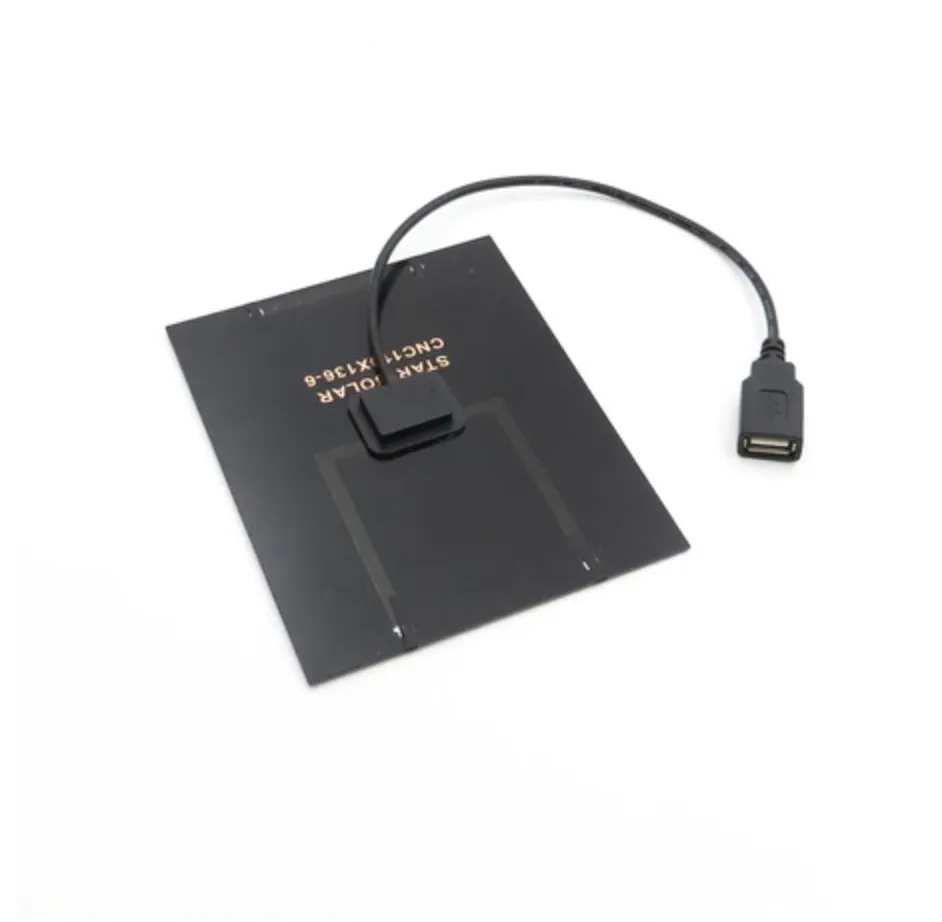 5V 330mA Solar Panel (142X88mm) - USB output