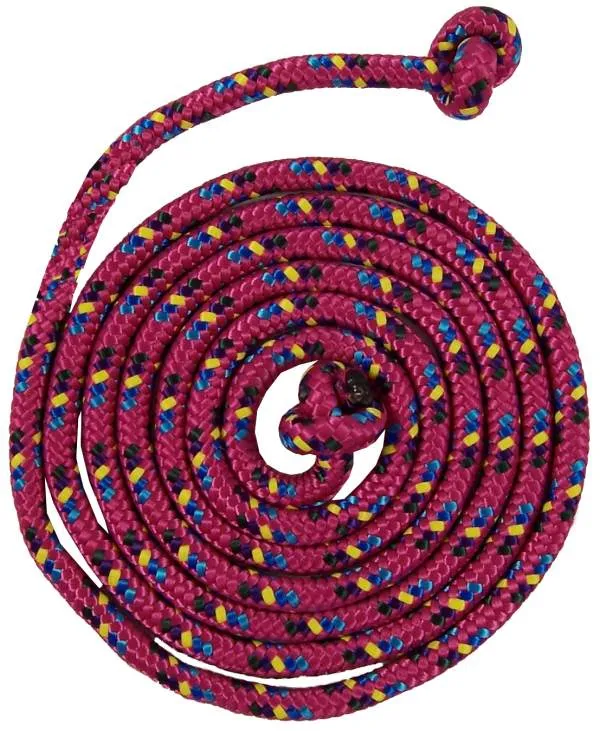 8' CONFETTI JUMP ROPE-RASPB