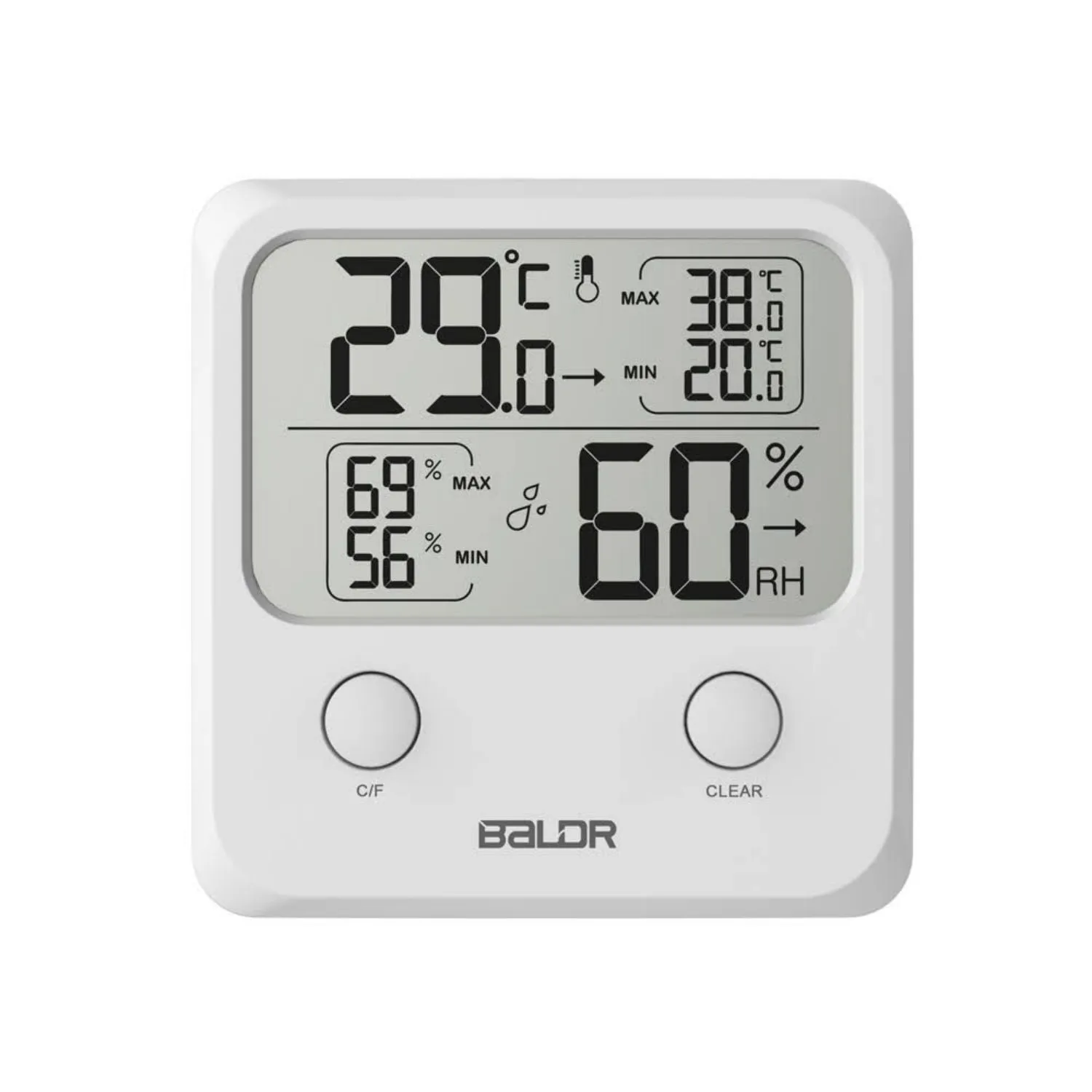 BALDR Indoor Thermometer