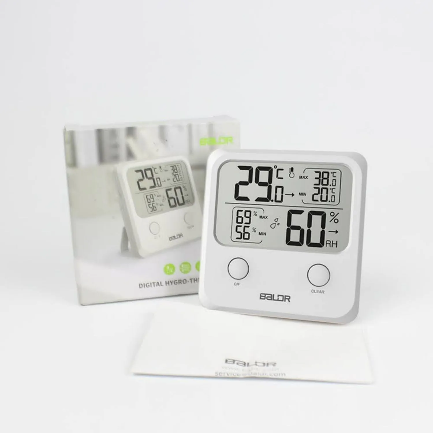 BALDR Indoor Thermometer