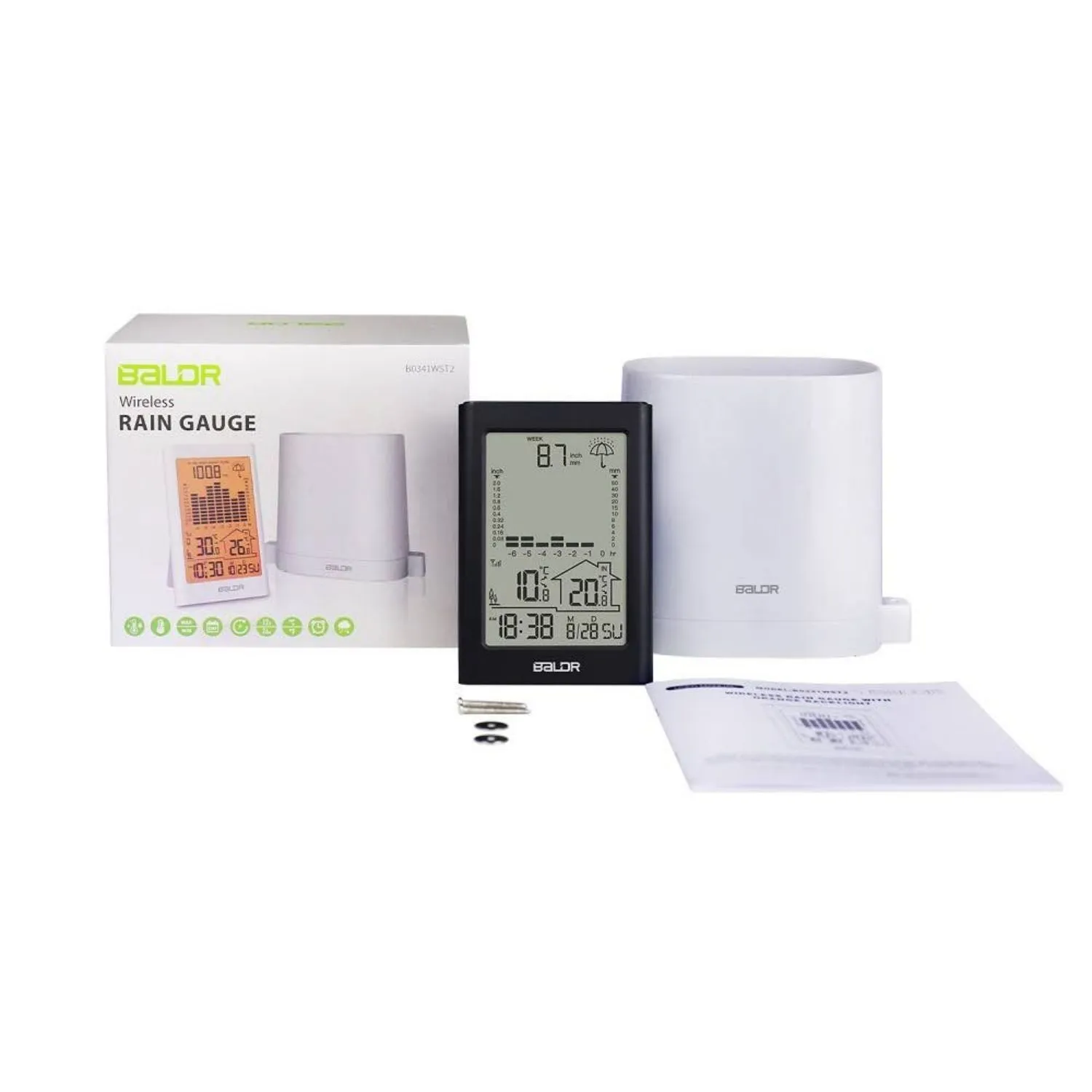 BALDR Indoor/Outdoor Wireless Digital Weather Station