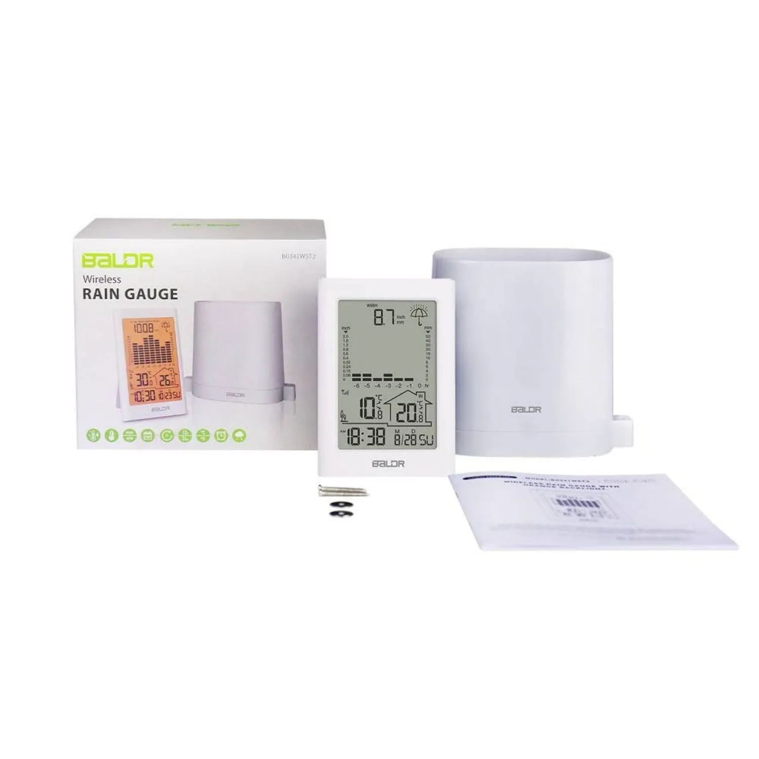 BALDR Indoor/Outdoor Wireless Digital Weather Station
