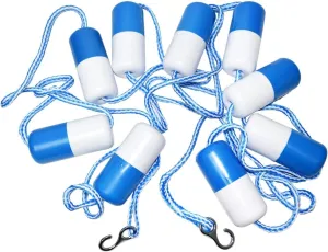 Blue Torrent BS 26786 Safety Rope Line Kit for Swimming Pools