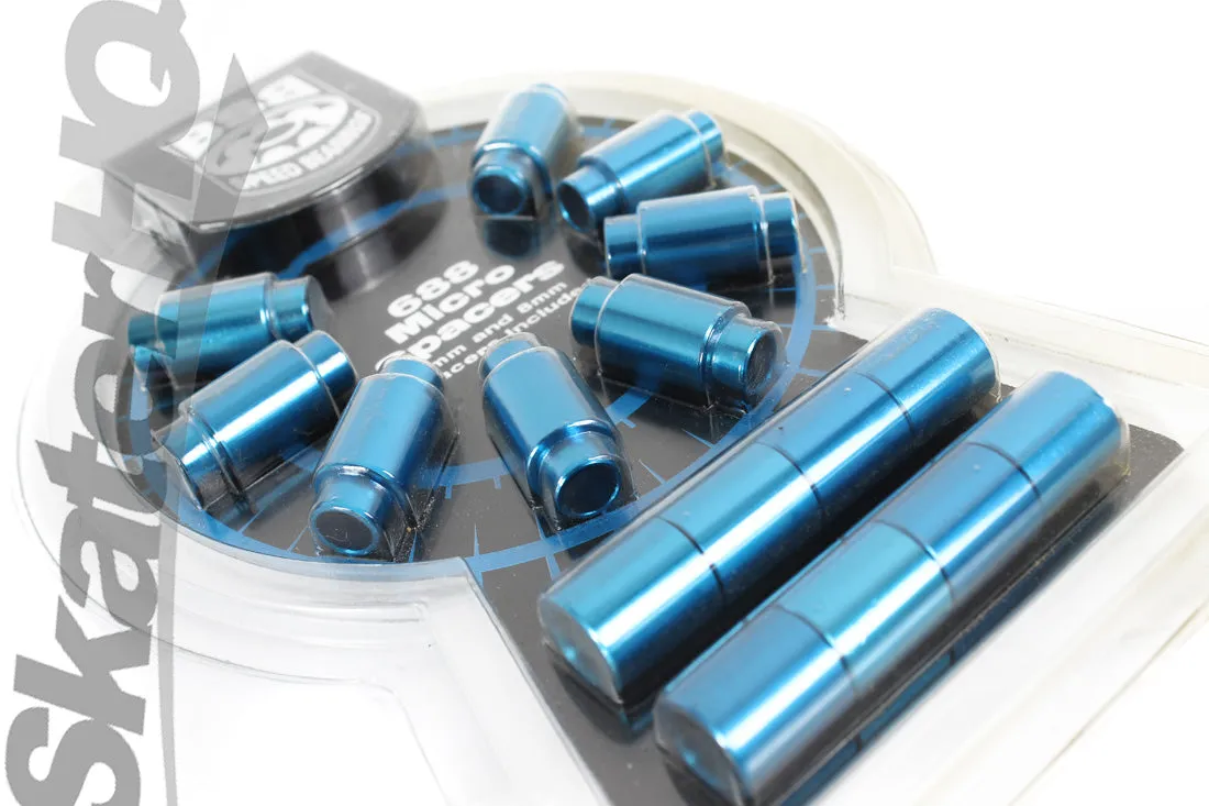 BSB Aluminum Micro Bearing Spacers Kit 8pk