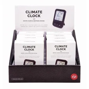 Digital Weather Station Climate Clock