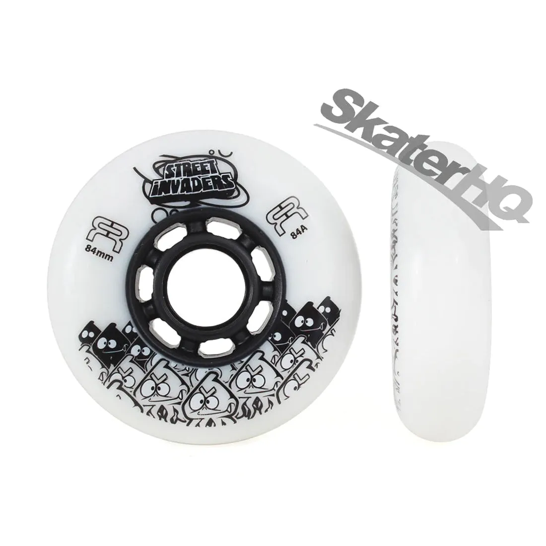 FR Street Invader 84mm 84a 4pk - White