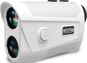 Golf Rangefinder with Slope - 1200 Yard Laser Range Finder for Golfing & Hunting, High-Precision Flag Locking Vibration, 7X Magnification, USB-C Rechargeable, Built-in Magnetic Strip