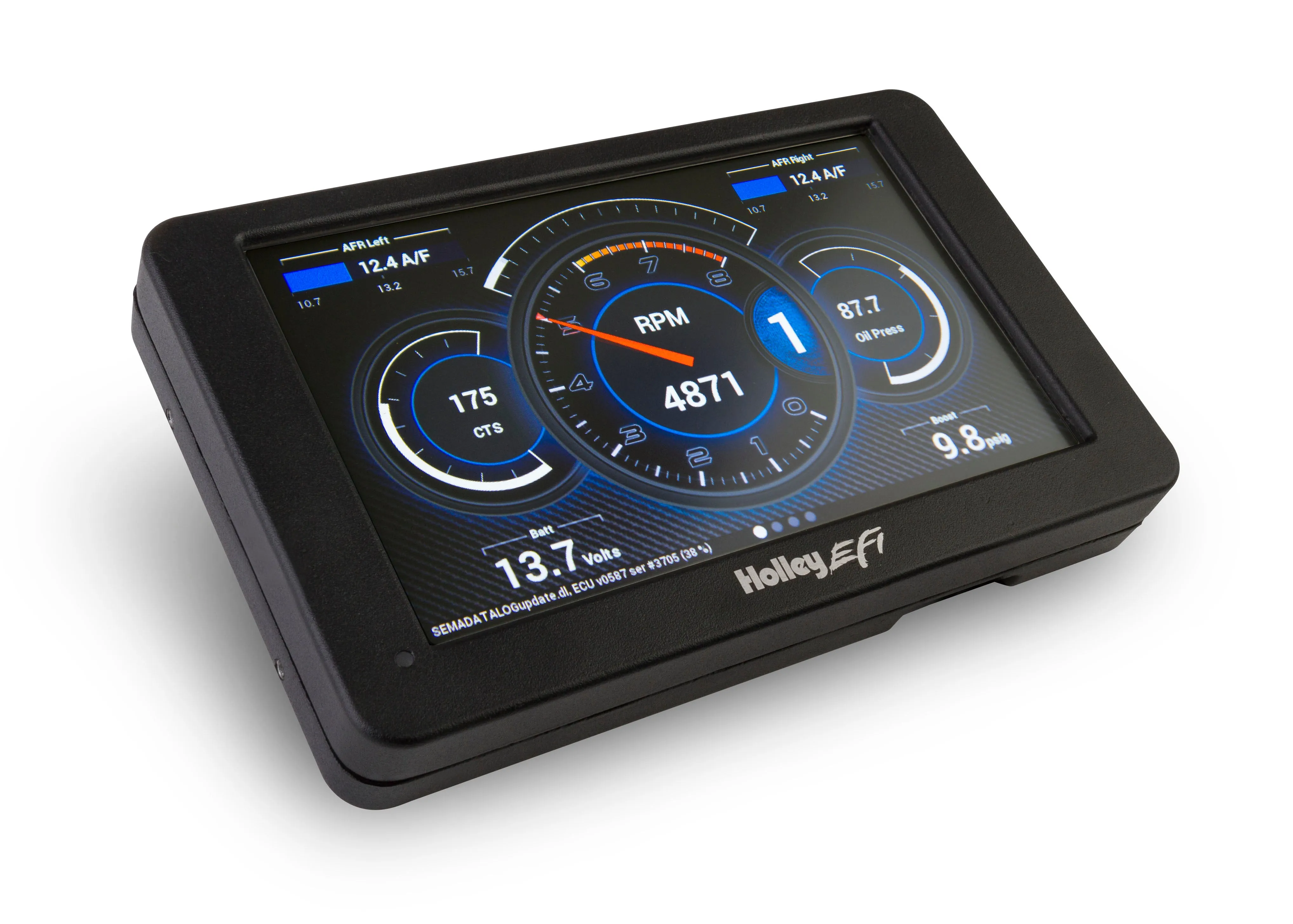 Holley 7" Digital Dash Compatible with Holley EFI, Sniper EFI, and Terminator X