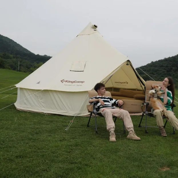 KingCamp Khan Glamping Bell Tent 16.4ft/13.2ft