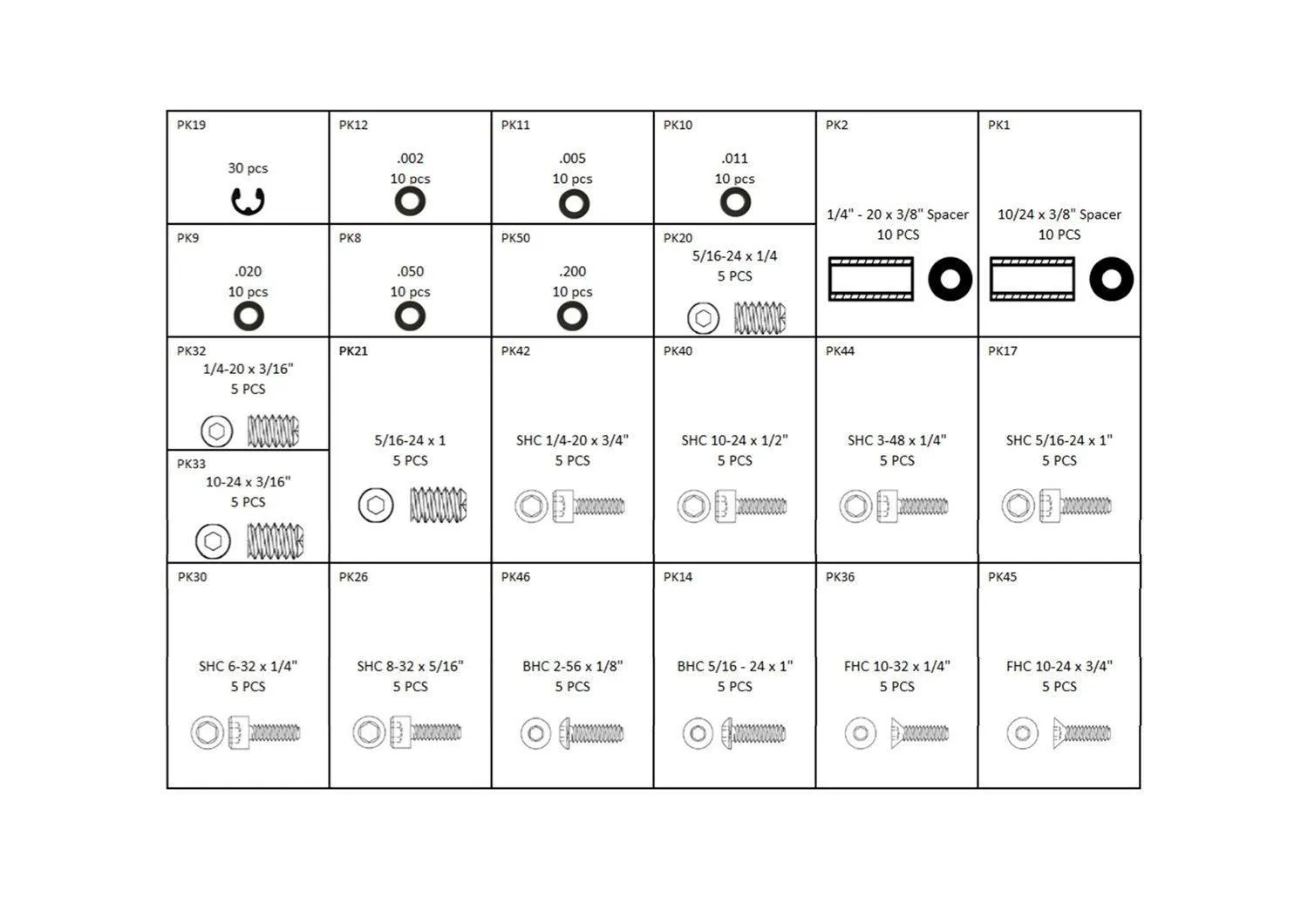 Last Chance Archery PRO Parts Kit
