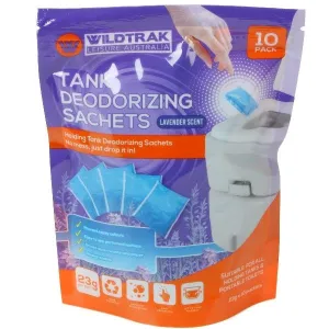 Portable Toilet Tank Deodorizer - 10 Pack
