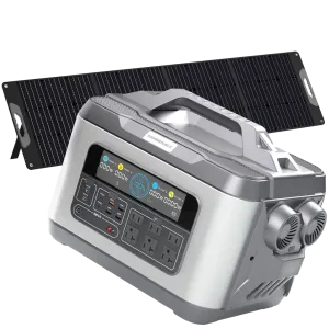 POWEREPUBLIC T2200   200W Portable Solar Panel | Solar Generator Kits