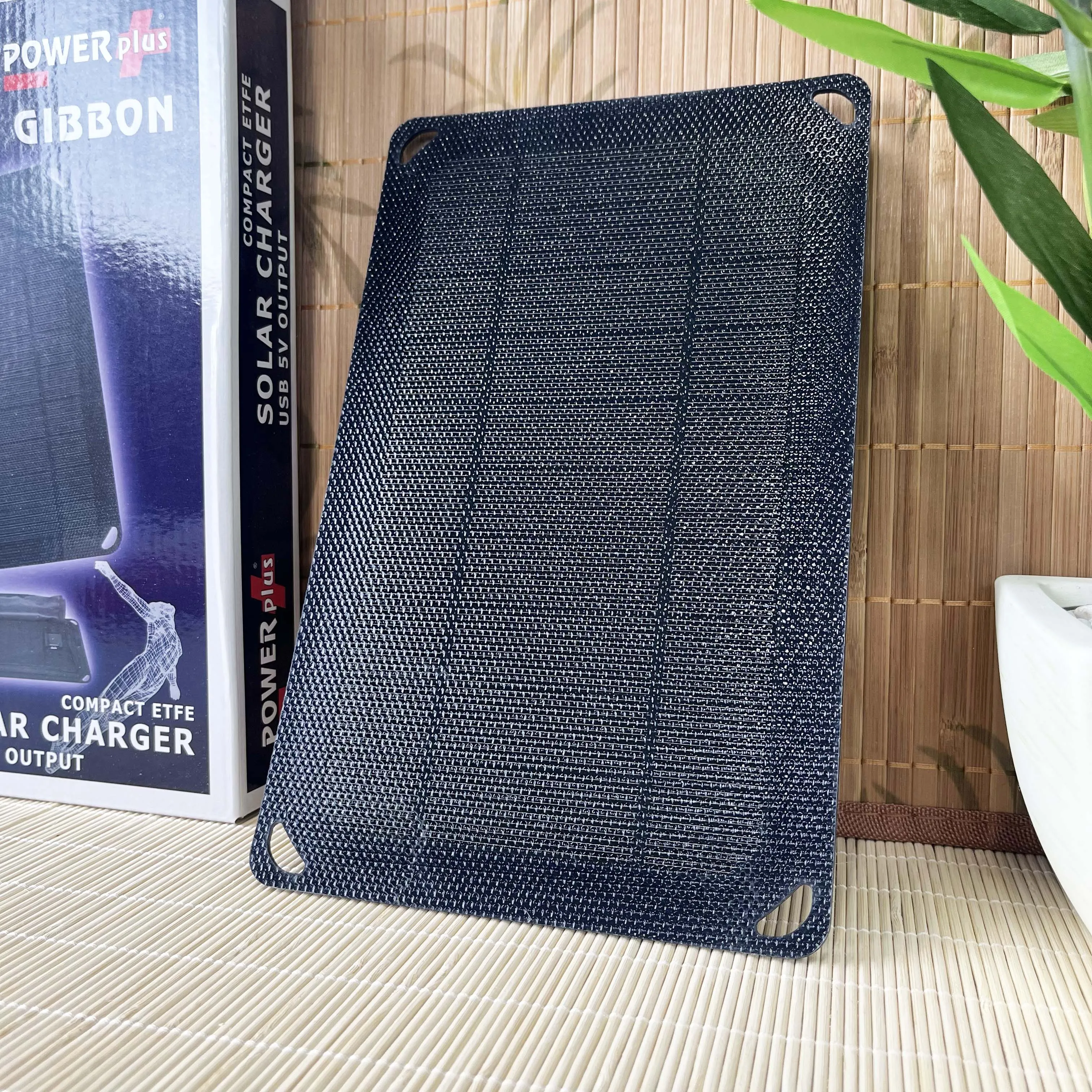 POWERplus Gibbon 5W Solar Charger with USB Output - for Camping & Hiking