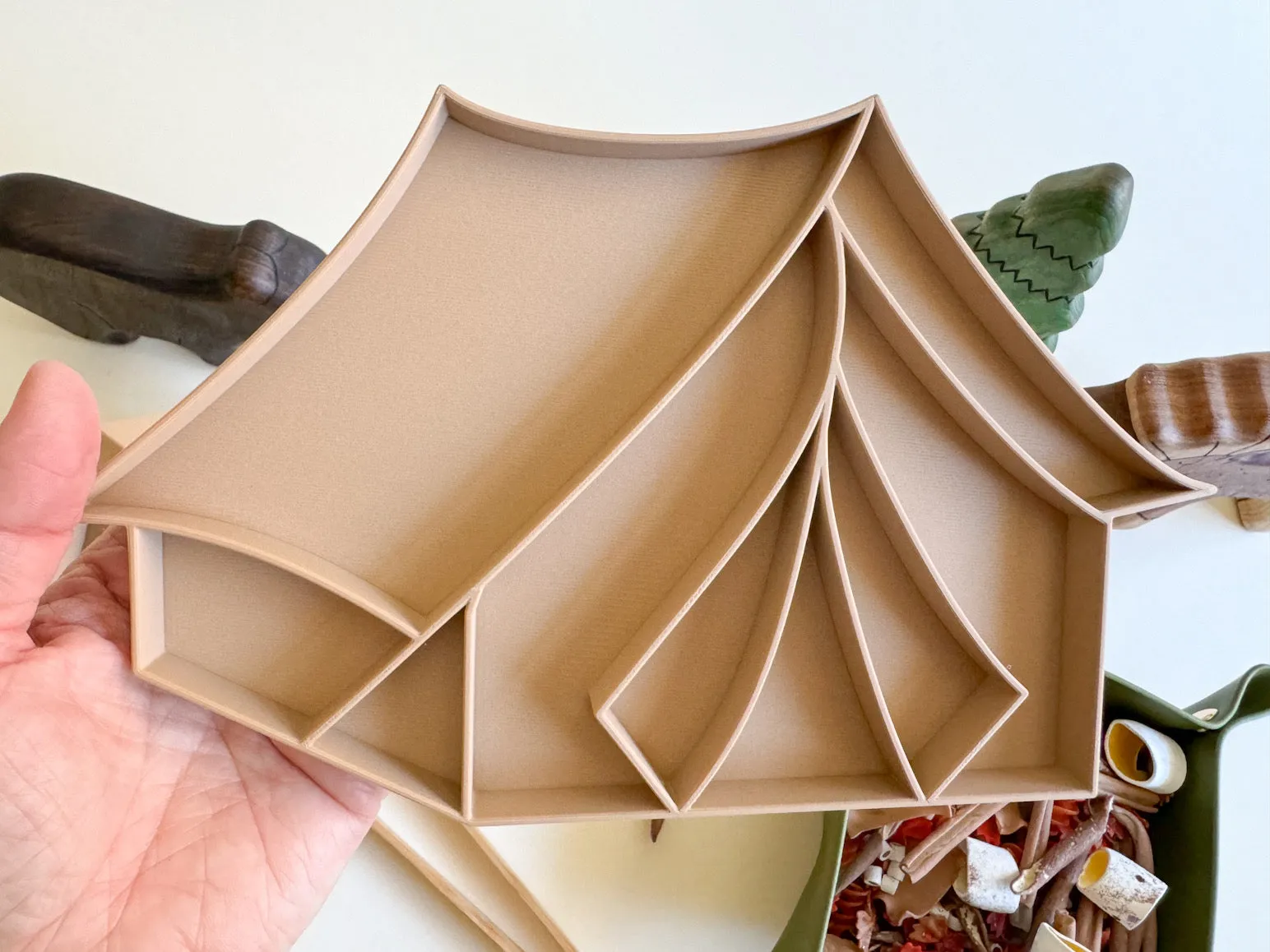 Tent Bio Sensory Play Tray