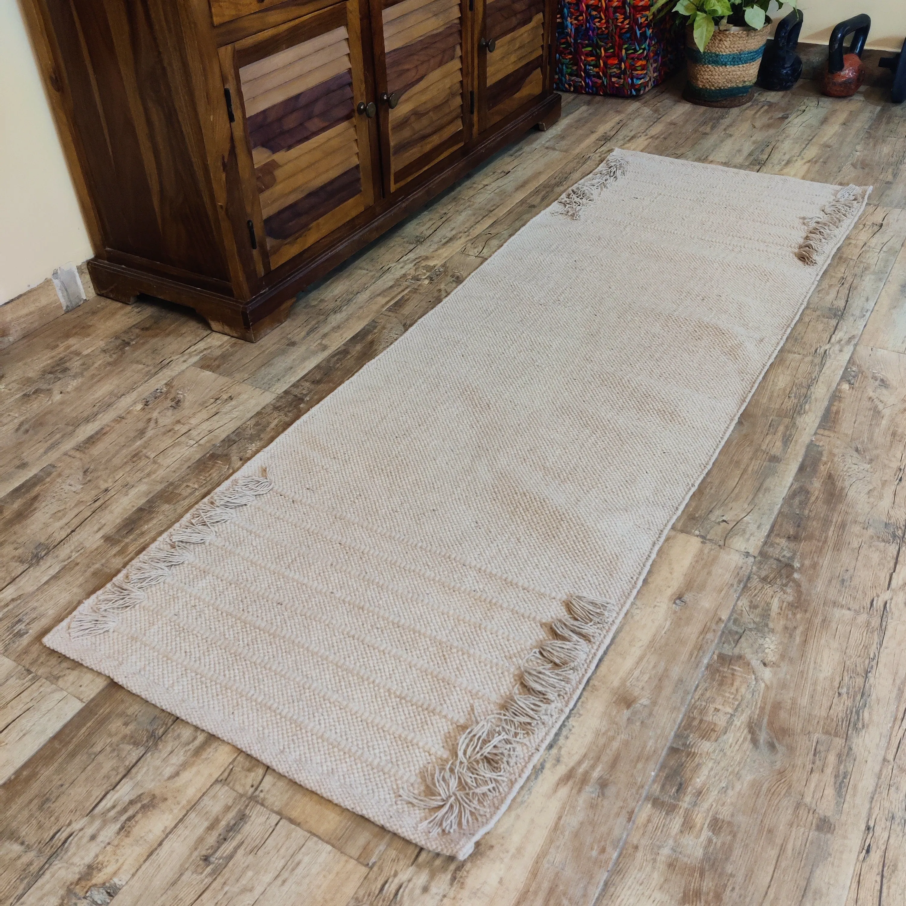 Yoga, Meditation, Prayer, Gym, and Home Workout Mat, Eco Friendly Cotton Mat